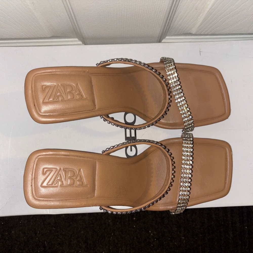 Zara Sparkly Heel - Size 40